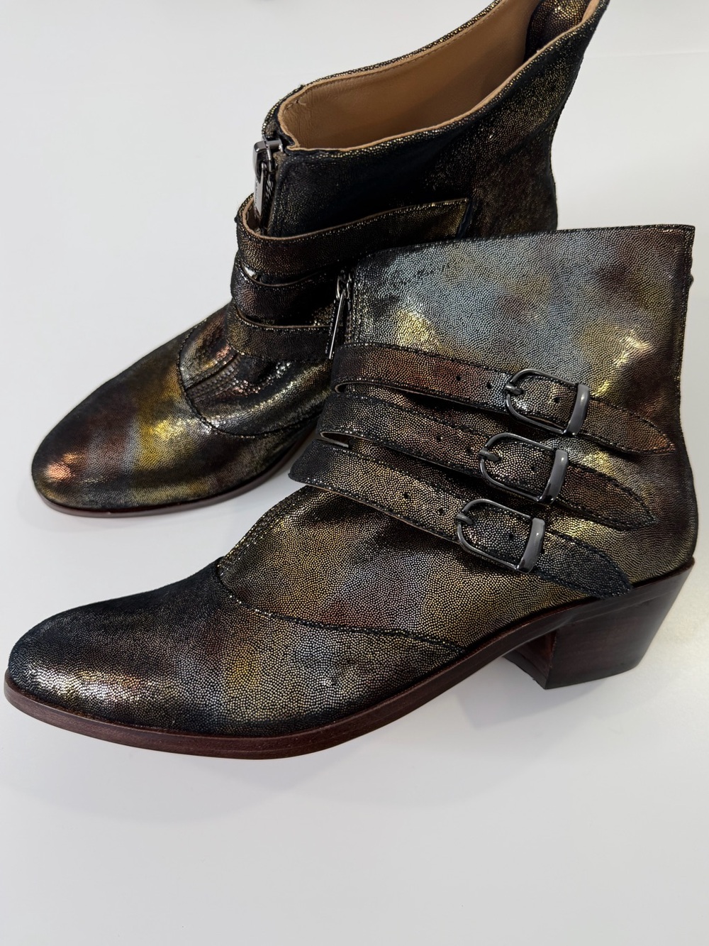 Modern Vice Jasper Metallic Boots 8